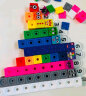 数字积木方块numberblocks幼儿园正方体数学教具儿童拼搭玩具礼物 数字积木1-20套装+100粒 晒单实拍图