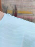 南极人防晒短袖t恤女夏季冰丝速干凉感吸汗透气上衣中学生时尚百搭半袖 浅蓝色(中国竹) XL(体重130-150斤左右) 晒单实拍图