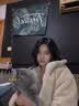 凤蝶儿加绒加厚羊羔绒外套女装秋冬季2024年新款韩版毛茸茸羊羔毛外套女 灰色立领 L 实拍图
