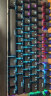 狼蛛（AULA）F2088机械键盘 有线键盘 游戏键盘 104键背光键盘 宏编程 电脑键盘 黑色 茶轴 精英版 实拍图