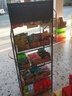 王星和月超市零食货架展示架便利店多层置物架收银台小食品架子移动陈列架 超市货架三层50cm黑【落地款】 实拍图