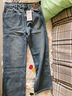 真维斯（Jeanswest）女装牛仔裤子时尚港风2025春夏季新款显瘦直筒裤休闲百搭长裤GYP D浅蓝8510（直筒长裤） 版型偏大建议拍小一码 27 实拍图