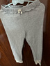 戴维贝拉（DAVE＆BELLA）童装儿童打底裤女童长裤宝宝休闲裤洋气幼儿服装秋季新款小童裤子 灰色 130 cm（建议身高120-130cm） 实拍图