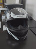 LS2摩托车头盔男女全盔四季赛车防雾3C跑盔卡丁车四季安全帽FF358 黑白弹道(赠防雾贴+头套) L(建议55-56头围） 实拍图