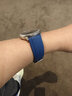 积优（JEAYOU）轻便运动表带橡胶表带适用浪琴康卡斯万国欧米茄海马300沛纳海宝珀百年灵帝舵豪利时万宝龙手表带 蓝色 21mm 针扣 实拍图