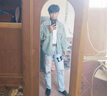 gxmy牛仔外套男春秋季潮牌衣服男士痞帅高级感印花休闲夹克男四季男装 图色HP27 XL 【140-150斤】 实拍图