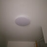 雷士（NVC）LED吸顶灯 北欧现代简约百搭卧室灯 阳台灯具 书房灯饰走廊过道灯 18W 【白玉】单色白光 实拍图