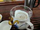 76茶业台湾功夫茶漏茶滤透明玻璃茶具配件滤茶器过滤网分茶器茶隔漏斗 茶色手把茶漏【满2个多发1个】 实拍图
