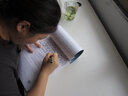 耀沉【24小时发货】电脑桌台式实木桌面简约书桌书架一体办公学习桌子 白架+黑色 长80*宽60*高75 实拍图