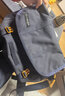TIMBUK2单肩包邮差包骑行包潮包男女休闲运动电脑潮男书包ins男士礼物 黄昏蓝/金色 XS 实拍图