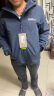 Jack Wolfskin狼爪冲锋衣男秋冬款运动户外加厚抓绒内胆防风防水保暖三合一 981-1010/宝蓝色 M 175/96A 实拍图