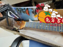 维卡斯（WEIKASI）尤克里里初学者23寸乌克丽丽单板ukulele女生桃花心木入门乐器 23英寸【桃花芯单板】尤克猫咪 实拍图
