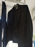 瑧鸟 春秋款职业西装套装女修身工作面试学生西服外套正装两件套8019 黑色 西服+西裤 2XL （建议120-130斤） 实拍图