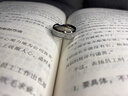 MOLC欧美戒指男潮款男士单身戒简约食指个性轻奢小众嘻哈指环生日礼物 R0571《雾凇戒指》8号 实拍图