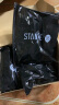 STANCE篮球袜359低筒男袜毛巾底袜子缓震耐磨跑步袜专业抗菌防臭运动袜 纯黑色 L  (43-46) 实拍图