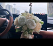 仁善祥手捧花结婚领证手捧花结婚仿真花求婚婚纱摄影拍照道具手捧花 香槟/白(加大款/约13朵)+礼品袋 1束 实拍图