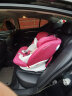 袋鼠爸爸 星途婴儿儿童安全座椅0-12岁全龄360度旋转新生儿车载汽车用座椅 元气粉 实拍图