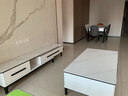 丰舍 餐桌 可变圆桌伸缩折叠实木岩板餐桌椅组合现代轻奢餐桌餐厅饭桌 餐桌-木椅+1.3米茶几+电视柜 【1.35米】 一桌6椅 实拍图