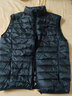 南帝郎羽绒马甲男立领2024秋冬新品轻薄羽绒马夹背心外套上衣 藏青 L（110-130斤） 实拍图