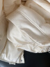 坦博尔羽绒服女短款连帽冬季时尚宽松保暖女士外套TD236378 云舒米 160  晒单实拍图