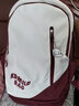 匡睿书包女高中大学生美式复古大容量双肩包韩版潮流初中生背包旅行 酒红色 实拍图