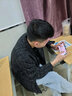 阅乡胖子日系小香风毛呢外套男大码休闲痞帅工装上衣秋季潮牌呢子夹克 西装款黑色 3XL 180-230斤可穿 实拍图