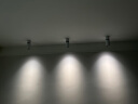 鹿家良品（LUUGAA）明装折叠射灯全光谱护眼防眩可调角度客厅吊顶用玄关过道灯 孔径55mm|7瓦|无极小爱|全光谱白+黑 晒单实拍图
