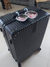 梵地亚行李箱男28英寸万向轮拉杆箱女大容量旅行箱密码箱皮箱子黑 实拍图