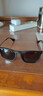 雷朋（RayBan）太阳眼镜方形舒适潮流墨镜修饰素颜眼镜0RB4187F 622/8G黑色镜框灰色渐变镜片 尺寸54 实拍图