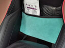 迈乐酷（MLEECUL）汽车座椅间储物网兜扶手箱置物袋车载椅靠背收挂纳袋车内整理神器 翻毛皮扶手收纳袋【绿色】 实拍图