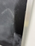 齐富黑板家用儿童挂式写字板教学培训创意可擦写涂鸦绘画家用小黑板留言书写看板学校粉笔写字板画板留言黑板 [加厚银框]90*120CM挂式黑板 实拍图