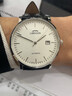 罗臣（LORSSON）德国表手表男士机械表腕表进口自动男士手表幽默系列简约商务礼物 LC7718黑带白面 实拍图