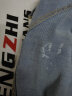 增致牛仔（ZENGZHI）牛仔裤男夏季新品薄款莱赛尔冰凉舒适直筒宽松弹力牛仔裤 9336B复古蓝 32 晒单实拍图