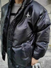 埖煦PU皮棉服男外套男女同款机车服冬季加厚衣服男棉衣羽面包绒服棉袄 M6610款黑色 XL(建议体重120-140斤) 实拍图