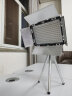 AMBITFUL K10摄影灯LED小型补光灯直播便携手持RGB外拍打光影视全彩特效短视频柔光灯 小三角架 实拍图
