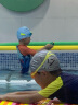 速浪儿童泳衣男童连体中大童防晒保暖游泳训练水上乐园 鲨鱼潜水130 实拍图