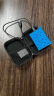 三星（SAMSUNG）T5/T7 touch/Shield 移动固态硬盘 专用硅胶套 抗震防划硬盘包 T7&T7 touch专用 蓝色 硅胶套 实拍图