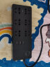 艾联涂鸦智能插排手机wifi远程开关定时鱼缸水族箱接线板插座电量统计 USB 黑色 1.5米六位智能插排 实拍图