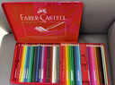 辉柏嘉（Faber-Castell）经典油性彩铅笔彩色铅笔彩笔 48色+16K细纹230g20页绘画本 115848红铁盒装美术写生 实拍图