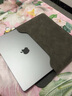 GYSFONE苹果MacBook Air 2025 13英寸M4内胆包笔记本电脑包15英寸内胆保护套Pro 14 M3收纳袋防泼水 横款-灰色+电源袋 MacBook Pro 14英寸M2/M3 实拍图