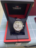 TISSOT瑞士手表男速驰系列石英男表计时运动休闲表送男友送老公送礼推荐 T116.617.11.037.00 白盘钢带 实拍图