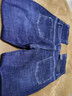袋鼠薄款修身牛仔裤男直筒夏季新款休闲裤子弹力柔软男士长裤百搭下装 中兰06 32（2尺5） 实拍图
