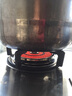 樱文家用红外线煤气灶猛火单灶眼台式燃气灶聚能灶炉头瓶罐装液化气熄火保护嵌入式定时节能不黑锅炉具 双灶+不锈钢面板【天然气】+台嵌两用 实拍图
