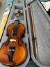 克莉丝蒂娜（Christina）小提琴专业考级演奏儿童初学者手工成人学生小提琴送琴盒琴弦肩托 V04新款哑光 3/4身高140cm以上 实拍图