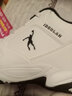 乔丹格兰 男鞋休闲鞋男士秋冬加绒棉鞋运动鞋板鞋学生板鞋大码皮鞋子 男 9952白色加棉 43 实拍图