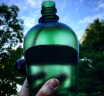 乐基因（nalgene）运动塑料水杯随手杯进口水壶军训大容量便携式扁形户外健身防漏 1777-9905墨绿色（黑鹰） 1000ml 实拍图