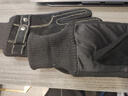 啄木鸟真皮手套男秋冬季骑车摩托车加绒加厚触屏保暖防风防溅水猪皮手套 黑色【加绒加厚+可触屏】 实拍图