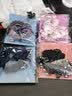 左欧头绳女韩国简约头花发圈发绳发饰盘发皮套饰品头发绳扎头小皮筋 fq079 蓝色 实拍图