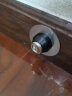 固特GUTE门吸 免打孔304不锈钢强磁墙吸地吸卧室门碰门挡卫生间防撞 不锈钢（黑色） 实拍图