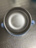利其尔（Richell） 宝宝餐具 辅食研磨碗 儿童不锈钢碗 婴儿餐具碗 不锈钢水杯 碗 370ml【蓝色】 实拍图